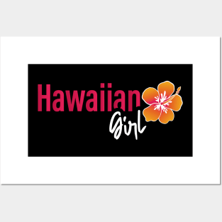 Hawaiian Girl Posters and Art